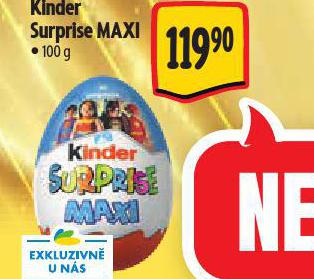 KINDER SURPRISE MAXI