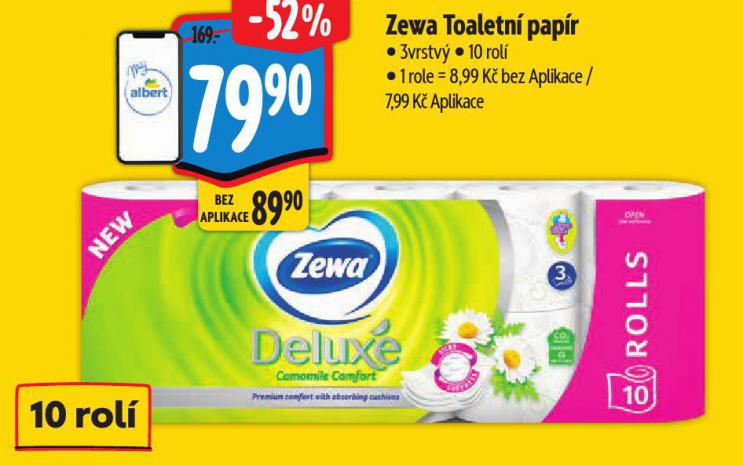 ZEWA DELUXE TOALETN PAPR