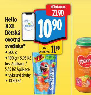 HELLO XXL DTSK OVOCN SVAINKA
