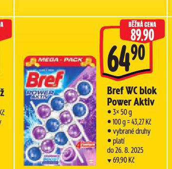 BREF WC BLOK POWER AKTIV