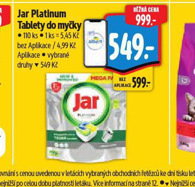 JAR PLATINUM TABLETY DO MYKY