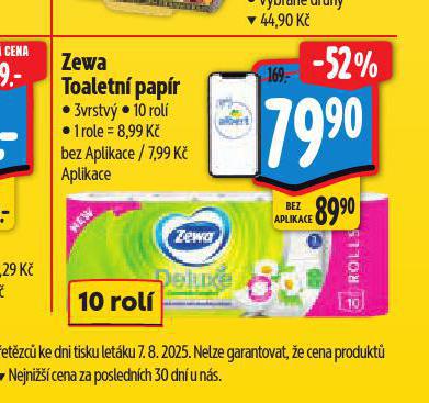 ZEWA DELUXE TOALETN PAPR