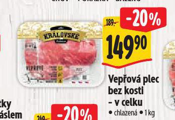 VEPOV PLEC BEZ KOSTI