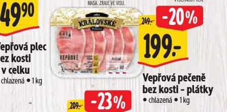 VEPOV PEEN BEZ KOSTI - PLTKY