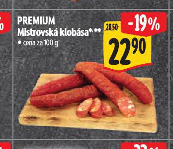 PREMIUM MISTROVSK KLOBSA