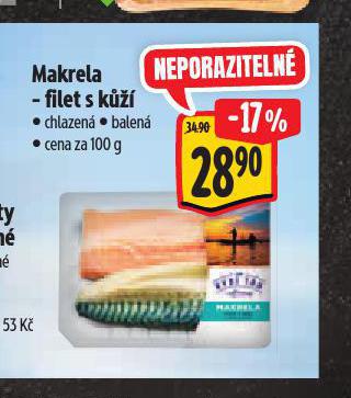 MAKRELA FILET S Kَ