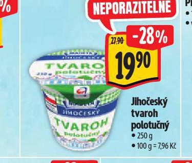 JIHOESK TVAROH POLOTUN