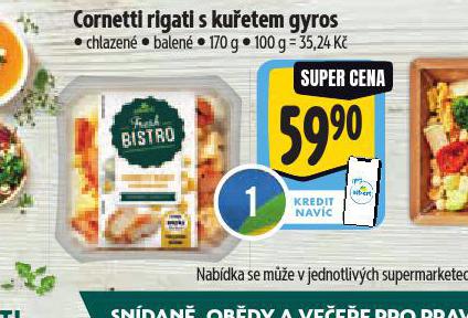 CORNETTI RIGATI S KUETEM GYROS