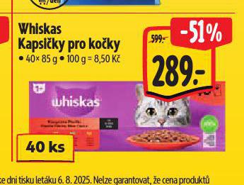 WHISKAS KAPSIKY PRO KOKY