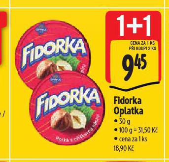 FIDORKA OPLATKA