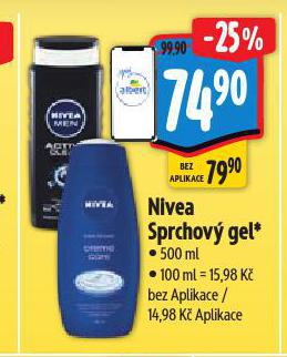 NIVEA SPRCHOV GEL