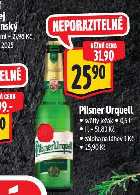 PIVO PILSNER URQUELL