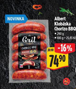 KLOBSKA CHORIZO BBQ