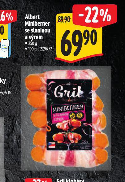 MINIBERNER SE SLANINOU A SREM