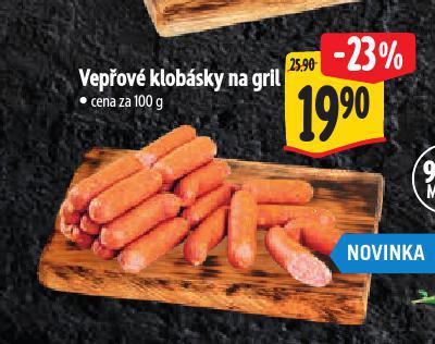 VEPOV KLOBSKY NA GRIL