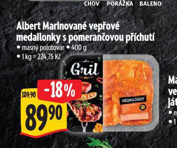 MARINOVAN VEPOV MEDAILONKY S POMERANOVOU PCHUT