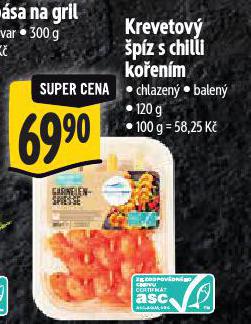 KREVETOV PZ S CHILLI KOENM