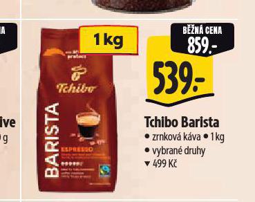 TCHIBO BARISTA ZRNKOV KVA