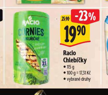 RACIO CHLEBKY