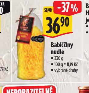 BABIINY NUDLE