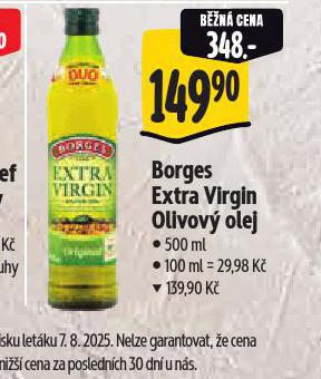 BORGES EXTRA VIRGIN OLIVOV OLEJ