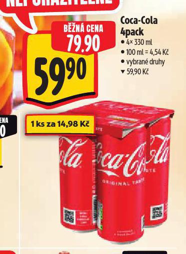 COCA COLA 4PACK