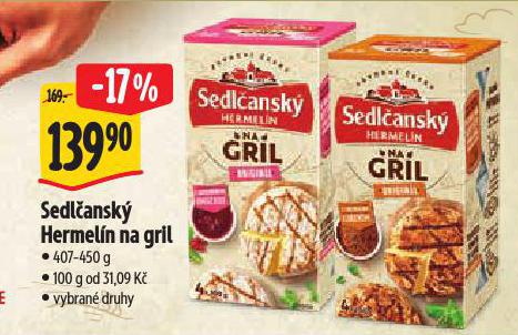SEDLANSK HERMELN NA GRIL