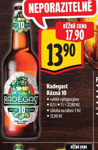 PIVO RADEGAST RZN 10