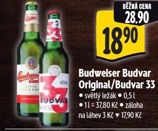 PIVO BUDVAR 33