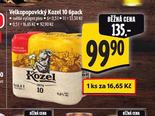 PIVO VELKOPOPOVICK KOZEL 10