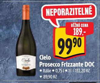 CIELO PROSECCO FRIZZANTE DOC