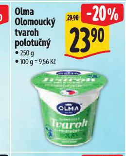 OLMA OLOMOUCK TVAROH