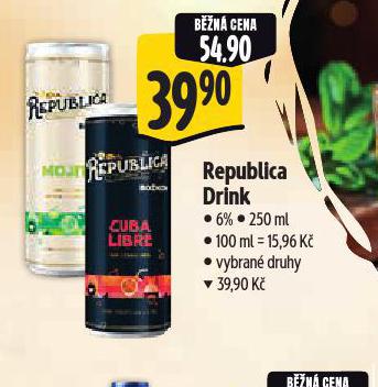 REPUBLICA DRINK