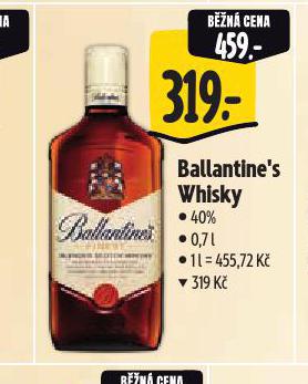 BALLANTINES SKOTSK WHISKY