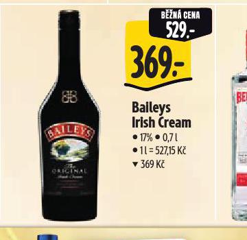 BAILEYS IRISH CREAM