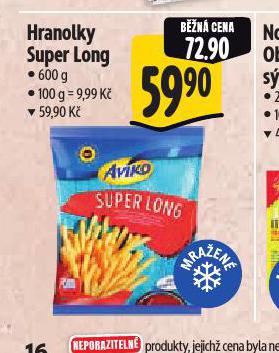 HRANOLKY SUPER LONG