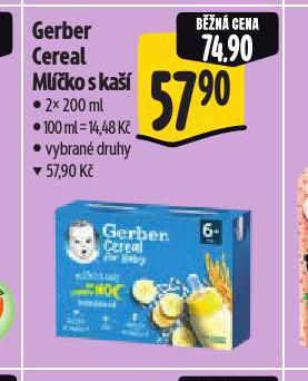 GERBER CEREAL MLKO S KA