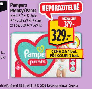 PAMPERS DTSK PLENKY