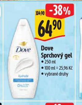 DOVE SPRCHOV GEL