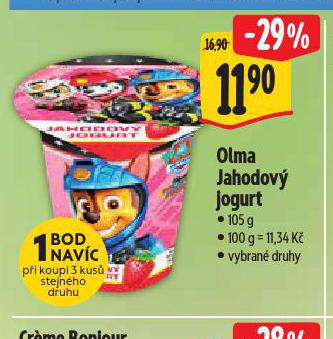 OLMA JAHODOV JOGURT