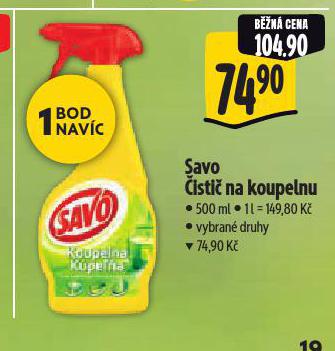 SAVO ISTI NA KOUPELNU