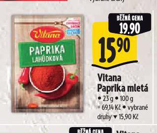 VITANA PAPRIKA MLET