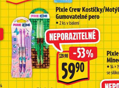PIXIE CREW KOSTIKY / MOTLI GUMOVATELN PERO