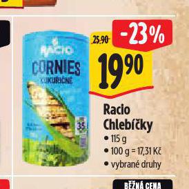 RACIO CHLEBKY