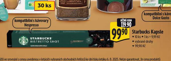 STARBUCKS KVOV KAPSLE