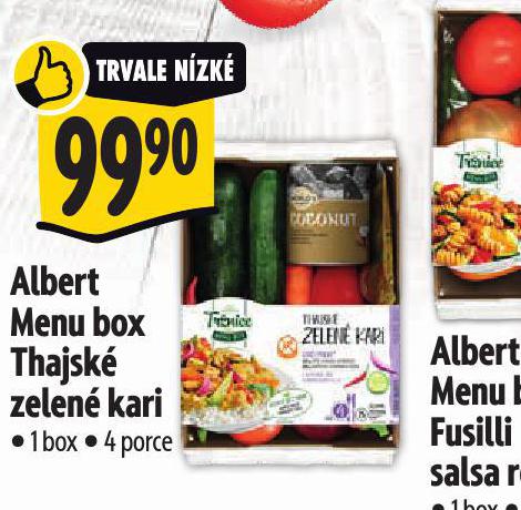 ALBERT MENU BOX THAJSK ZELEN KARI
