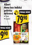 ALBERT MENU BOX INDICK MRKVOV POLVKA