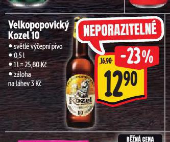PIVO VELKOPOPOVICK KOZEL