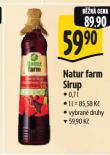 NATUR FARM SIRUP