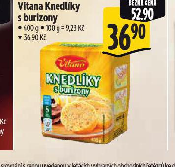 VITANA KNEDLKY S BURIZONY